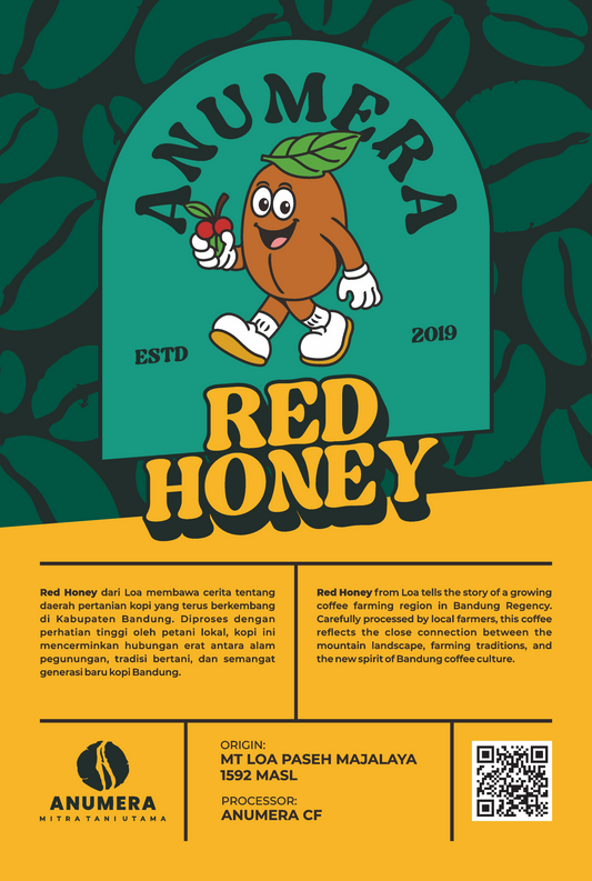 【10%OFF / 残りわずか!】コーヒー生豆 Loa Anumera RI(Red Honey)4kg真空パック