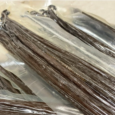 バニラビーンズ インドネシア産 タヒチ種 グレードA（グルメグレード）1kg（100g×真空10パック）